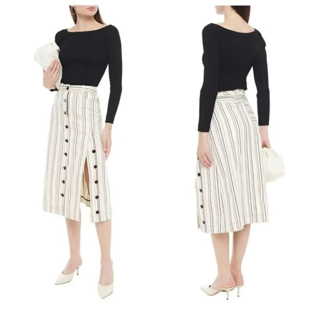 Nwot Altuzarra Ribbed stretch-knit top